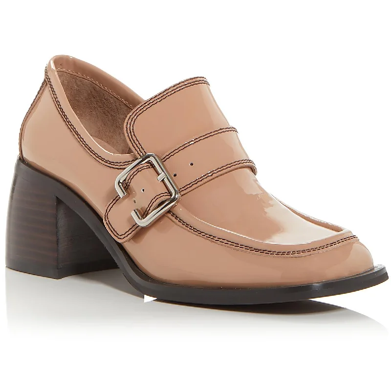 Jeffrey Campbell Womens Ecole Patent Leather Loafers