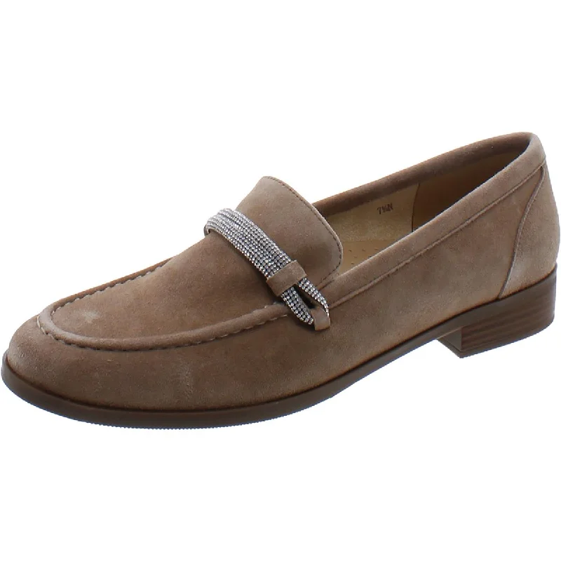 VANELi Womens Karida slip On Suede Loafers