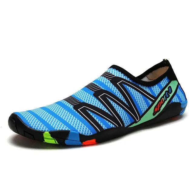 2018 Men Woman Beach Summer Outdoor Wading Shoes Swimming Slipper On Surf Quick-Drying Aqua Shoes Skin Sock Striped Water Shoes 2018 Men Woman Beach Summer Outdoor Wading Shoes Swimming Slipper On Surf Quick-Drying Aqua Shoes Skin Sock Striped Water Shoes