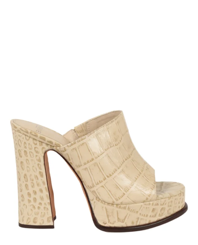 Alexandre Birman Womens Lavinia Plateau Mules