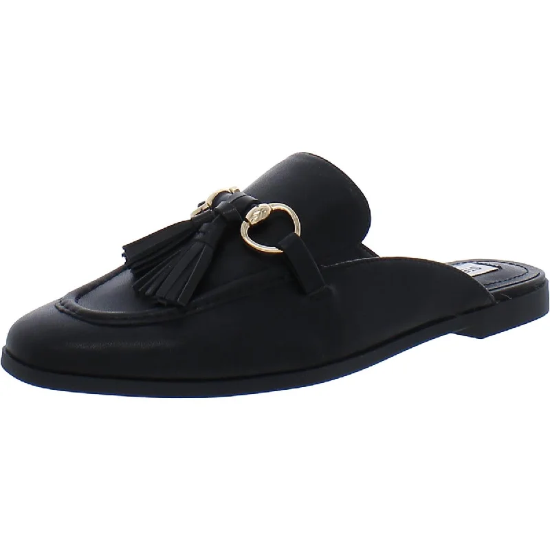 Cayler Womens Leather Slip-On Mules