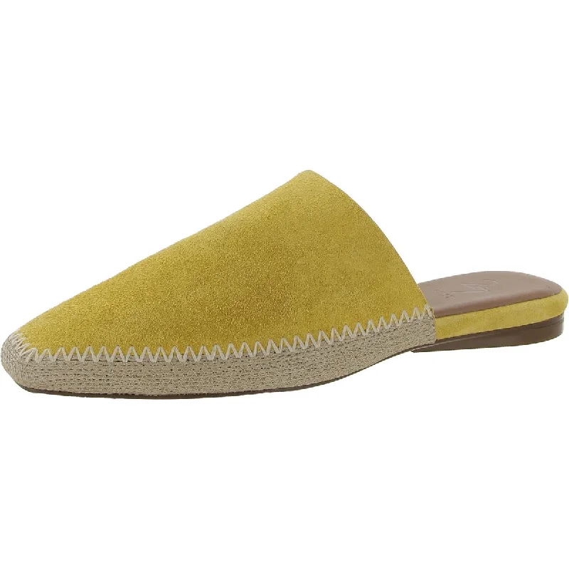 Candice Womens Suede Slip On Mules