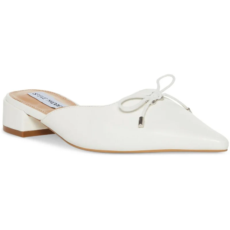 Womens Leather Mules