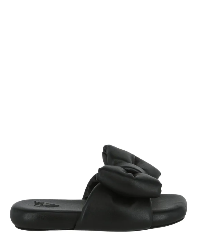 Off-White Womens Nappa Extra Padded Slipper