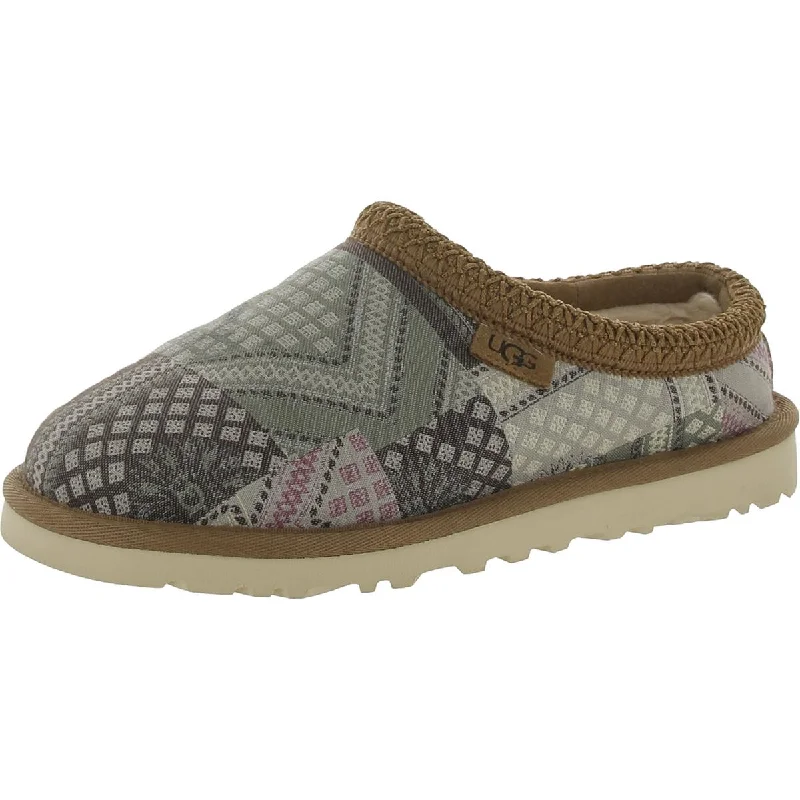 Tasman Taz Sash Womens Woven Hard Sole Slide Slippers