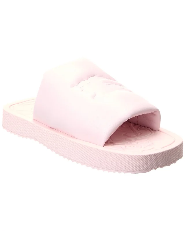 Burberry Ekd Slab Leather Slide
