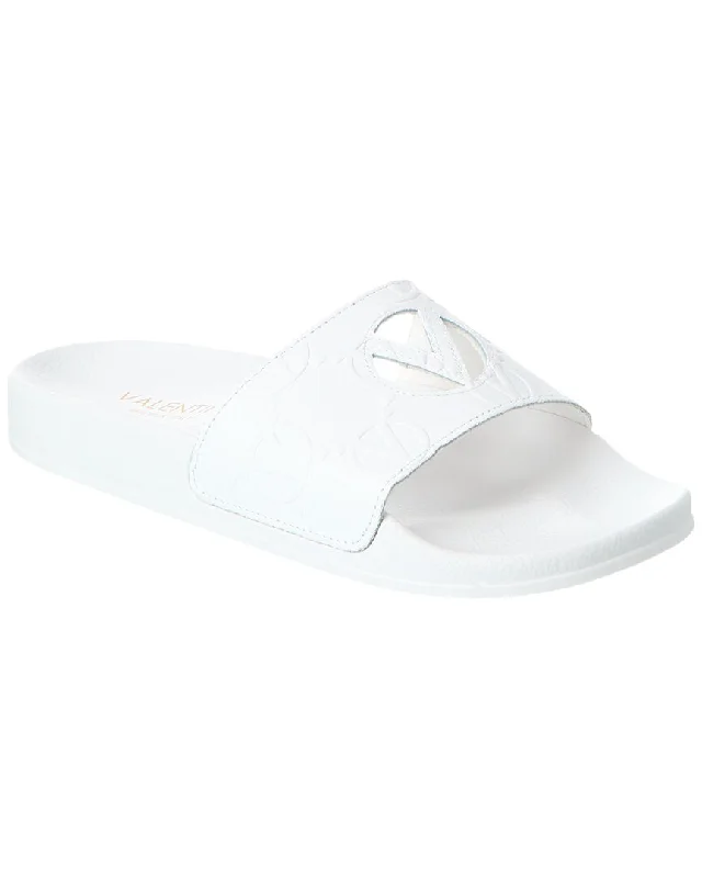 Valentino By Mario Valentino Ada Leather Slide
