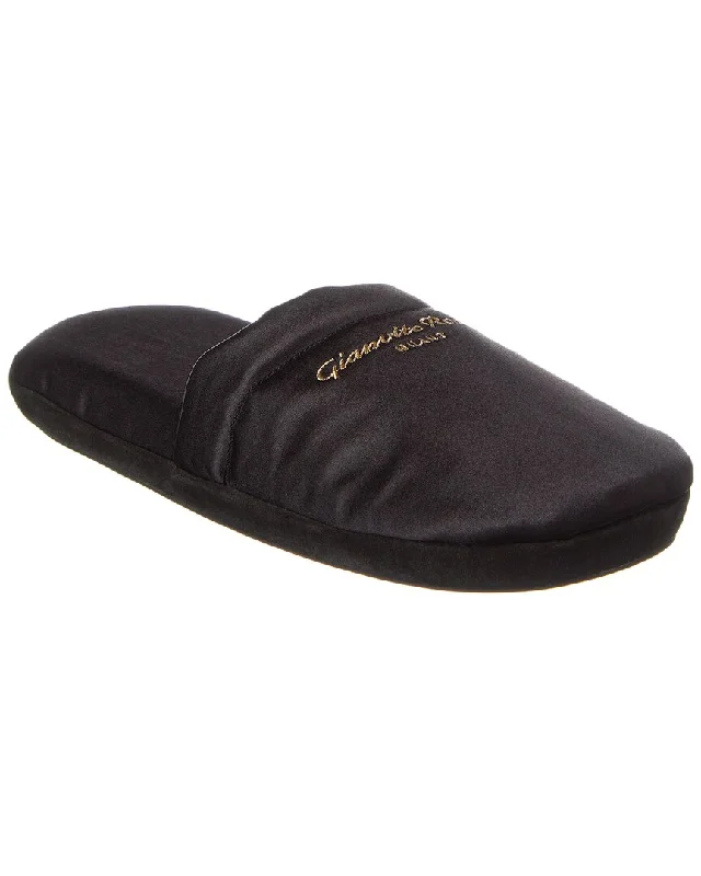 Gianvito Rossi Bellagio Satin Slipper