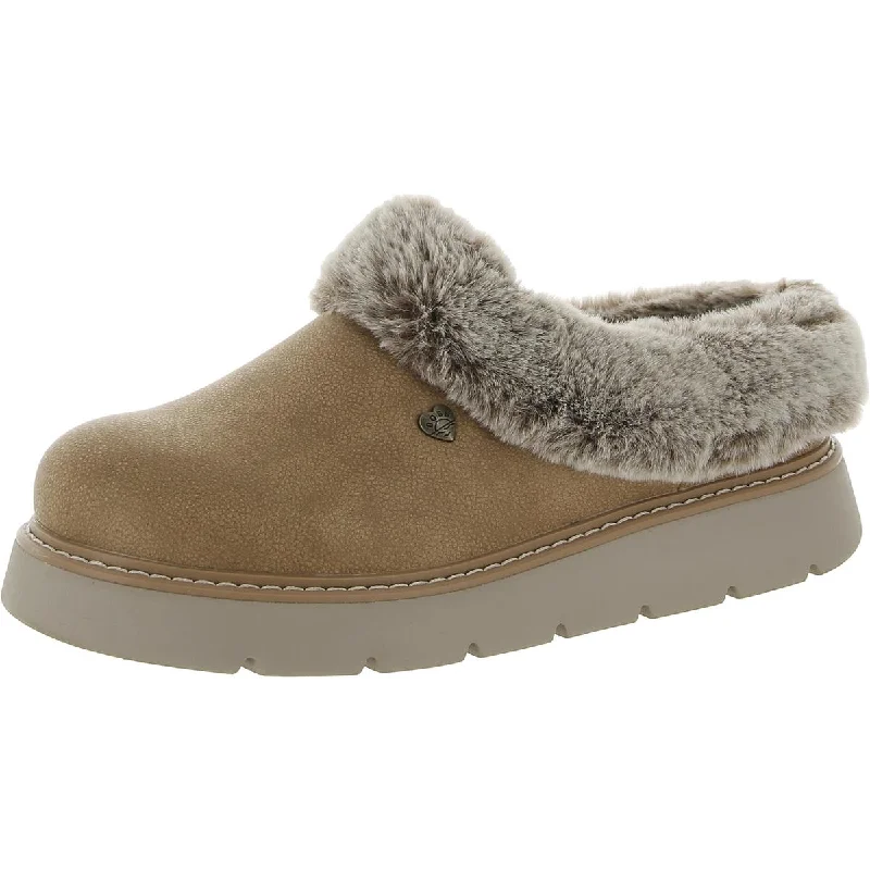 BOBS From Skechers Womens Keepsakes Lite - Cozy Blend Comfy Scuff Slippers