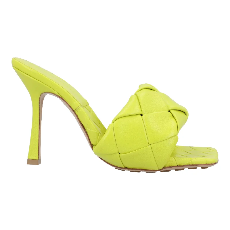 Bottega Veneta Lido Mule yellow