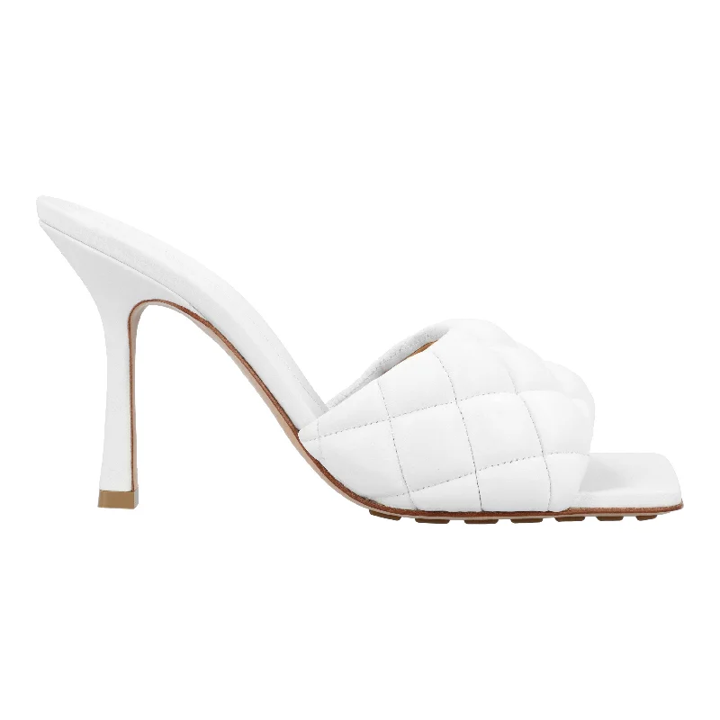 Bottega Veneta Padded Mule white