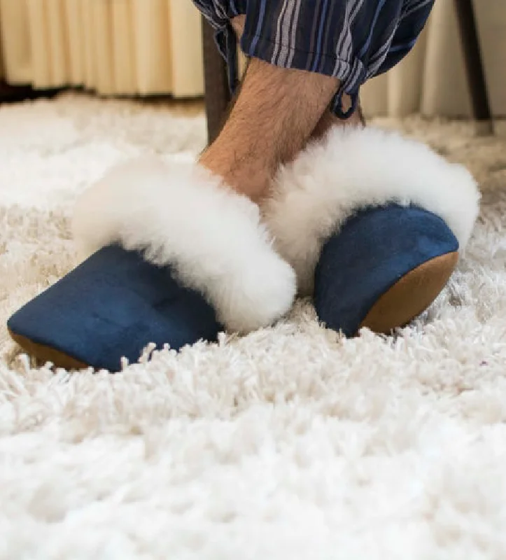 Fuzzy Peruvian Unisex Alpaca Fur Slippers