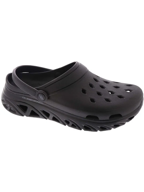 GLIDE STEP Womens Comfort Insole Manmade Clogs