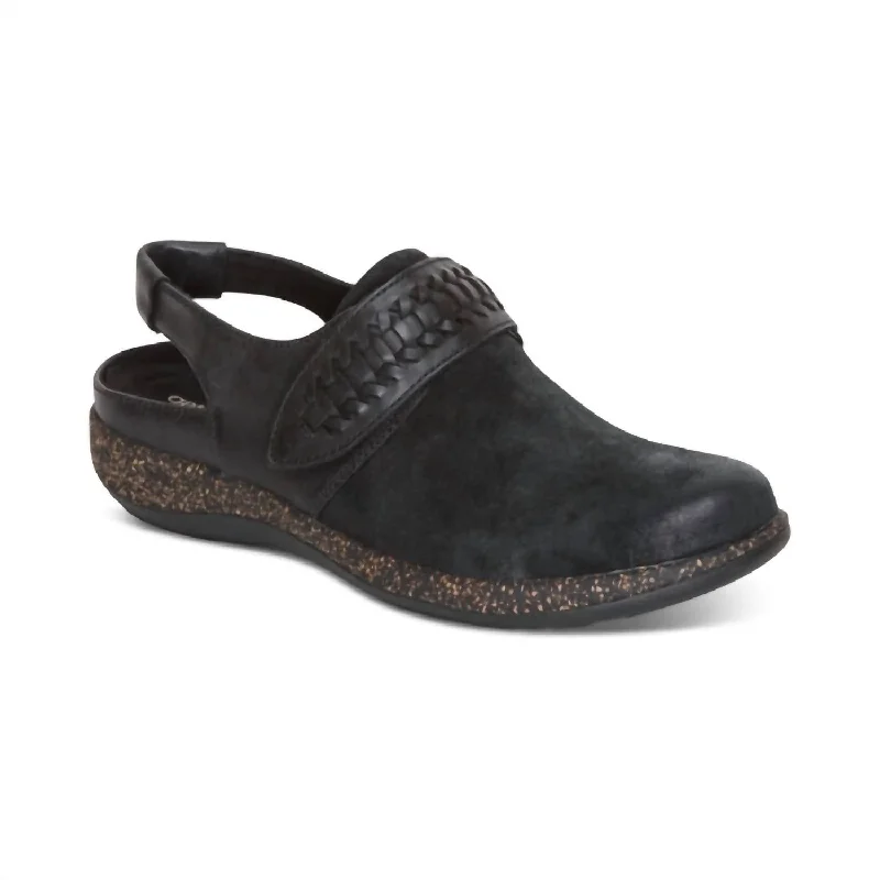 Leni Slingback Clog In Black