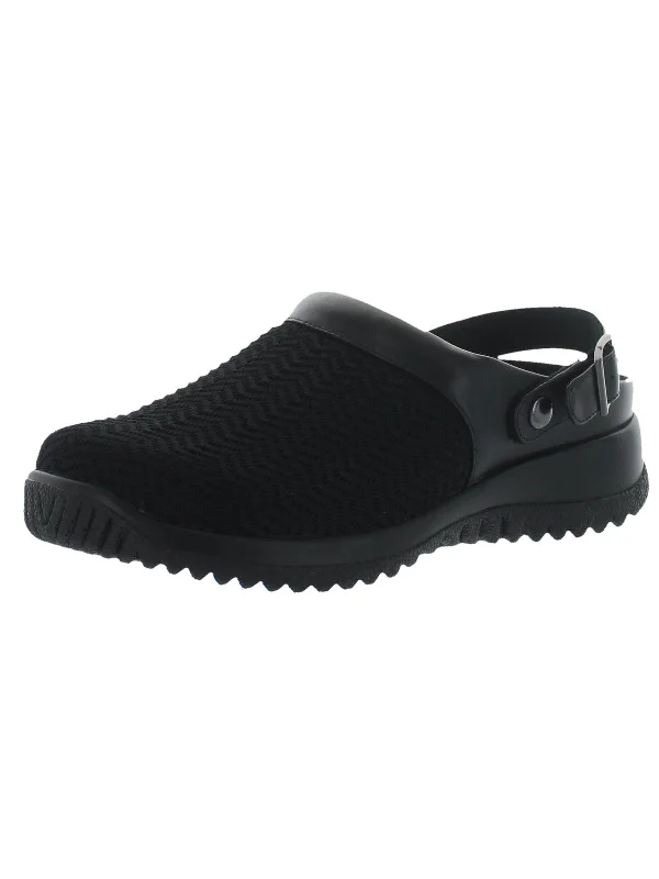 Savannah Womens Woven Mule Clogs
