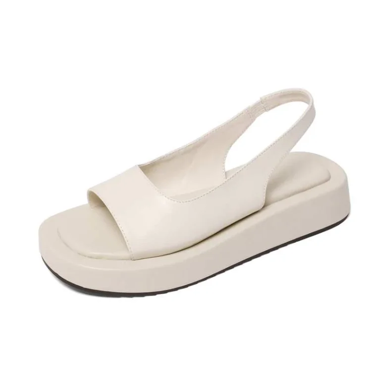 Beige Leather
