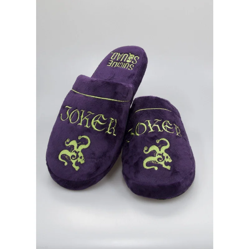 Joker Suicide Squad Slippers UK Size 8-10