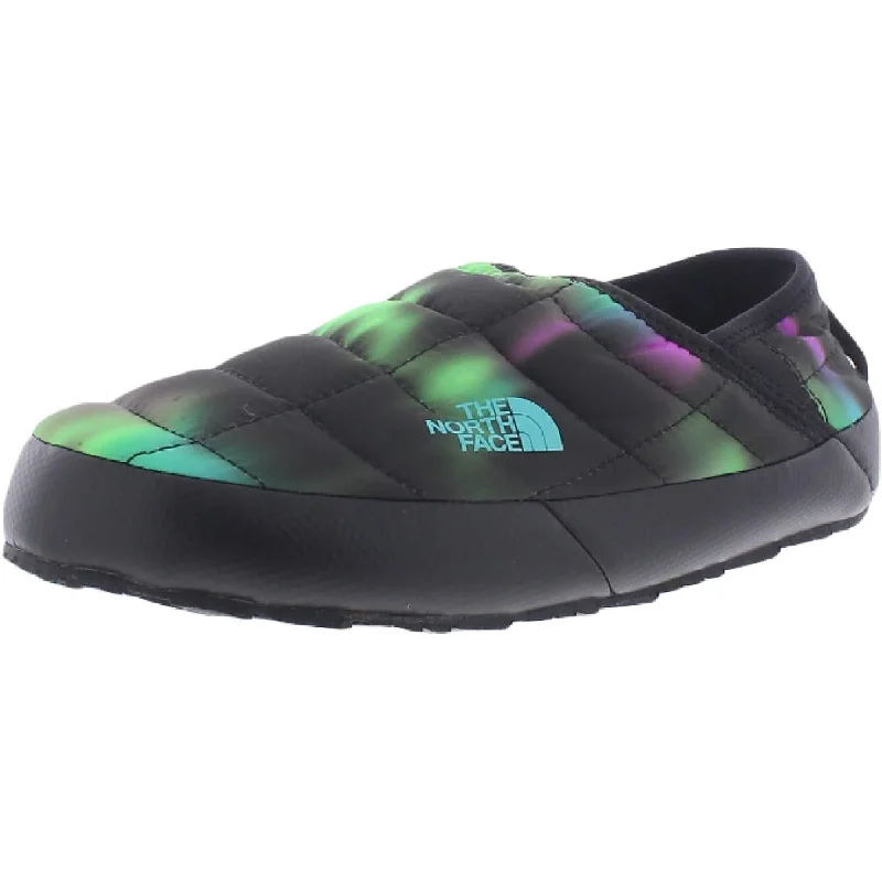 The North Face Womens Thermoall Water Resistant Faux Fur Lined Loafer Slippers
