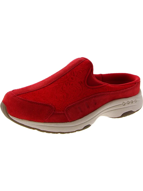 Travel Time 734 Womens Leather Slip On Mules