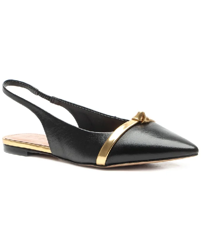 Vicenza Burnie Leather Slingback