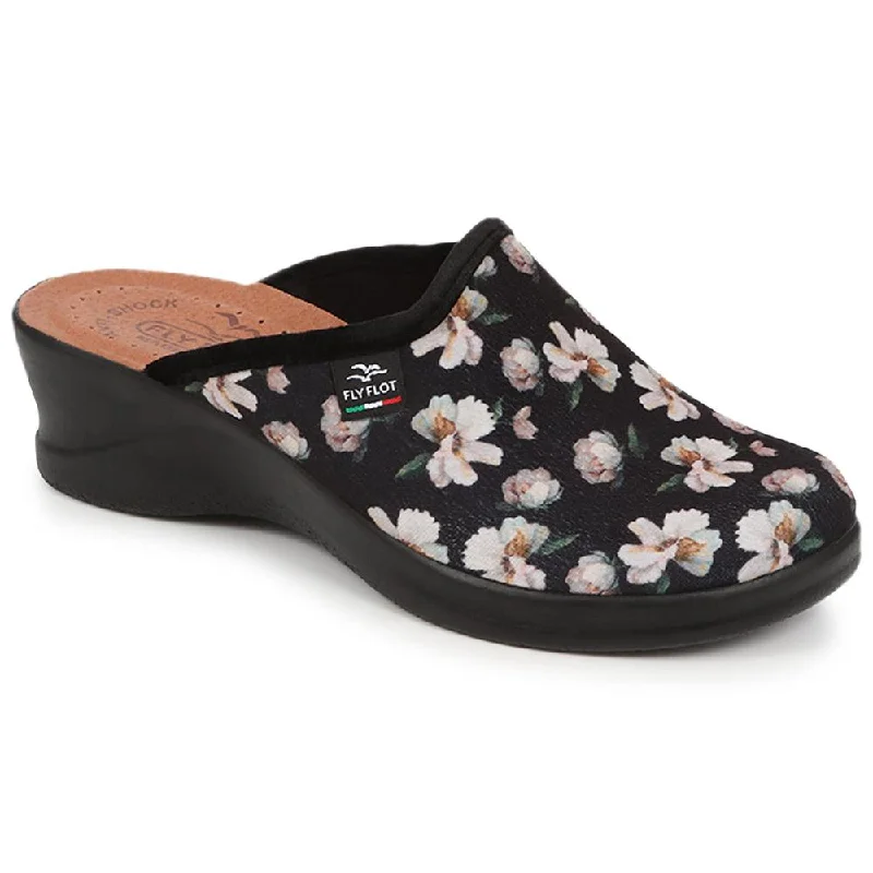 Wedge-heeled Slippers - FLY40015 / 325 634