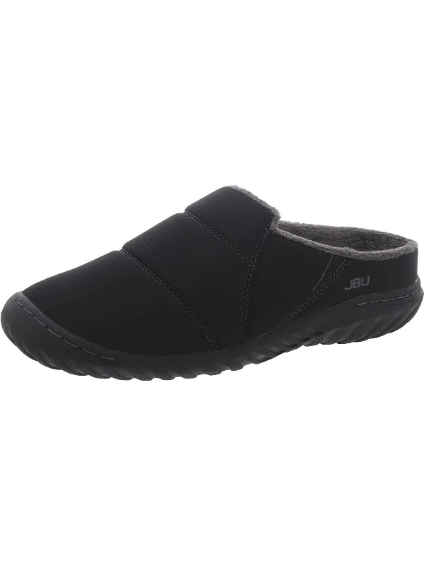 Willow Womens Faux Fur Lined Slip-On Mules