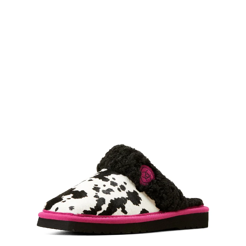 Women's Ariat Jackie Square Toe Slippers - Pink Pony