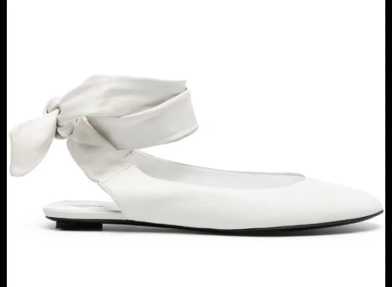 Women's Cloe Ballerina Flats In White