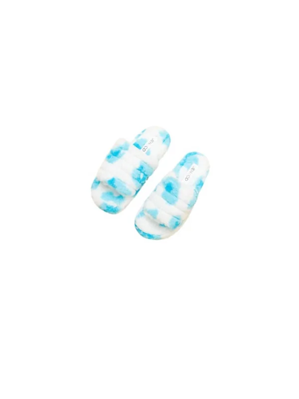 Women's Cowbabe Slipper In Blue