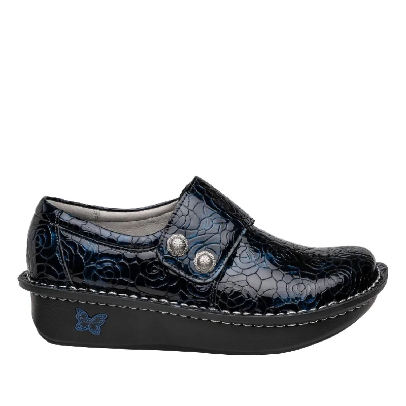 Women's Deliah Leather Shoes - Medium Width In Moody Blues