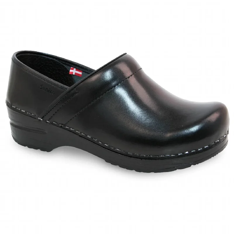 Women's Original Professional Cabrio Clog - Wide Width In Black