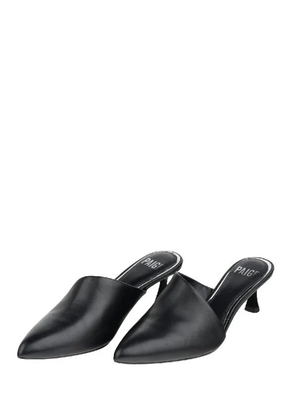 Women's Paloma Mule In Black