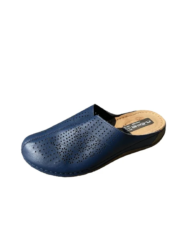 Women's Slip-On Mule In Navy