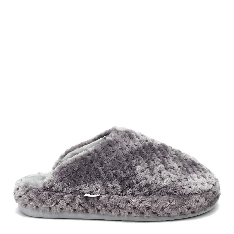 Women's Unwind Slipper In Dark Grey